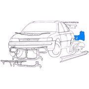 Bagpanel Corolla 7/92-4/97 Bagpanel Corolla 7/92-4/97