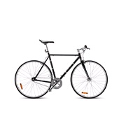 Herre cykel Classic 57 cm sort