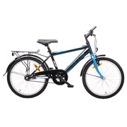 Drengecykel 20" 3-gear 20.03 sort/bl&aring;