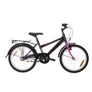 Pigecykel 20" 3-gear 20.03 sort/pink