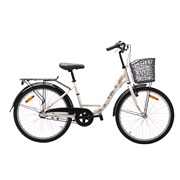 Shopper 24" 3-gear pige pearl white