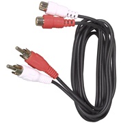 Phono forl&aelig;ng.kabel 2 stik 2 udtag 1,5M 