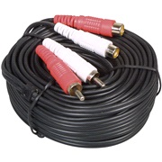 Phono forl&aelig;ng.kabel 2 stik 2 udtag 10M 