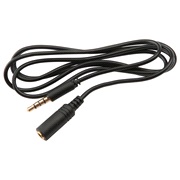 1M AUX forl&aelig;ngerkabel 3,5mm jack stik