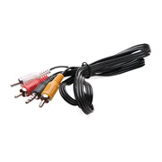 Audio/Video kabel 3,5 Jack til 3xphono