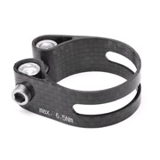 Sadelsp&aelig;ndeb&aring;nd Carbon 34,9mm v&aelig;gt 9g