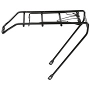 Bagageb&aelig;rer, st&aring;l/sort, til 16"