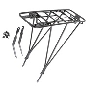 Bagageb&aelig;rer alu sort 26" & 28" (700C)