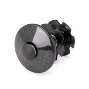 Carbon top med stjernem&oslash;trik 1-1/8"