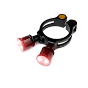 Baglygte incl sadel sp&aelig;ndeb&aring;nd 34,9mm