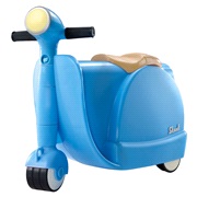 Barnekuffert, Skoop scooter, bl&aring;