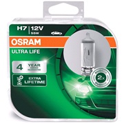 P&aelig;res&aelig;t H7 12V-55W ULTRA LIFE OSRAM