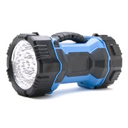 Opladelig spotlight med LED og halogen