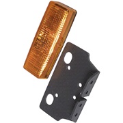 Positionslygte gul 110x40 mm