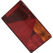 Bag/stop/blink lygte m.trekantrefleks H