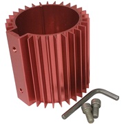 Cover til oliefilter, r&oslash;d &oslash;76x100mm lang