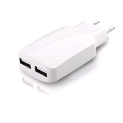 100-240V 2xUSB ladeadapter 1A+2,1A 100-240V 2xUSB ladeadapter 1A+2,1A