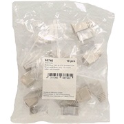 RJ45 CAT-5 montagestik, afsk&aelig;rmet 10 stk