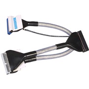 Ultra IDE kabel, 60 cm silver ATA-133 HQ