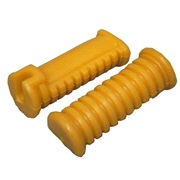 Gummisæt for fodhvilerkonsol, gul Gummisæt for fodhvilerkonsol, gul