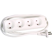 Stikd&aring;se med 4 udtag og 1,4 M kabel