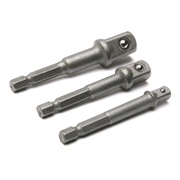 Boremaskinetoppeadaptor 3 st