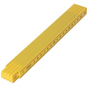 Tommestok 2 m plastik