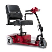 El-scooter 3 hjulet r&oslash;d Marshell