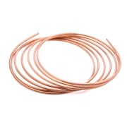 Benzin/dieselr&oslash;r, 5m, 6mm, kobber