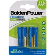 Alkaline batteri AAA LR03 4-pak Tecxus