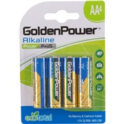 Alkaline batteri AA LR6 4-pak Tecxus