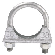 Udstødningsclamp 38 mm Udstødningsclamp 38 mm