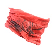Halsr&oslash;r Graphic red Roleff