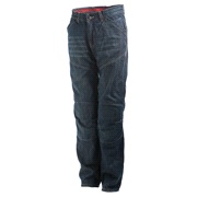 Jeans bl&aring; med kevlar ROLEFF str. 30