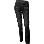 Jeans sort med kevlar DAME str 26 Roleff