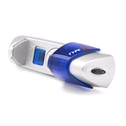 Mobilholder med bl&aring; LED