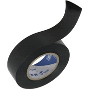 Isoleringsb&aring;nd, 10M x 19mm, sort