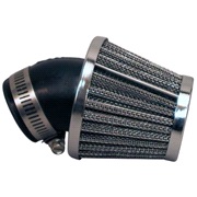 Powerfilter &Oslash;35mm, krom, 45 grader studs