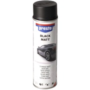 Lakspray, matsort, acryl