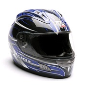 Styrthjelm V-MAX Altura sort/bl&aring; X-small