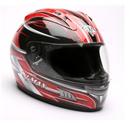 Styrthjelm V-MAX Altura sort/r&oslash;d X-small