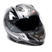 Styrthjelm V-Max Summit Sort/gr&aring; XS